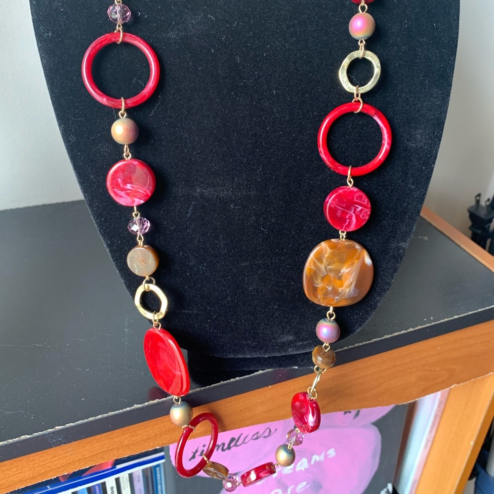 Necklace and matching earrings